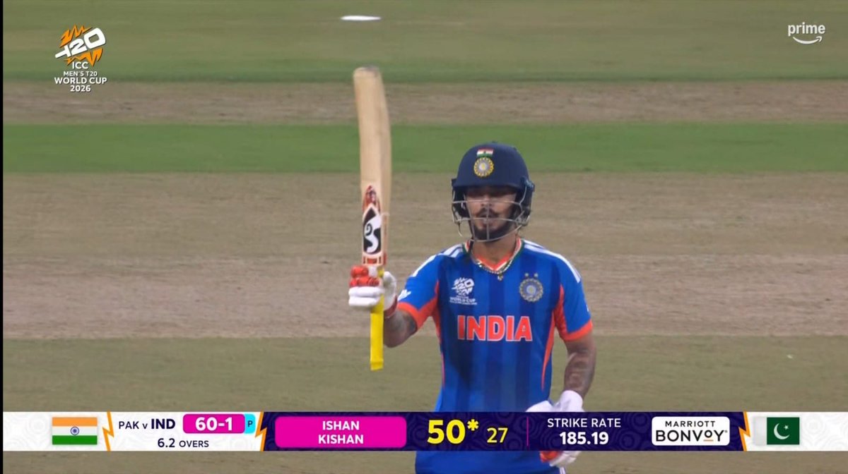 Whoever wants to see Ishan Kishan hitting a century, please repost quickly.

क्या ईशान किशन पाकिस्तान के खिलाफ शतक बना पाएगा??