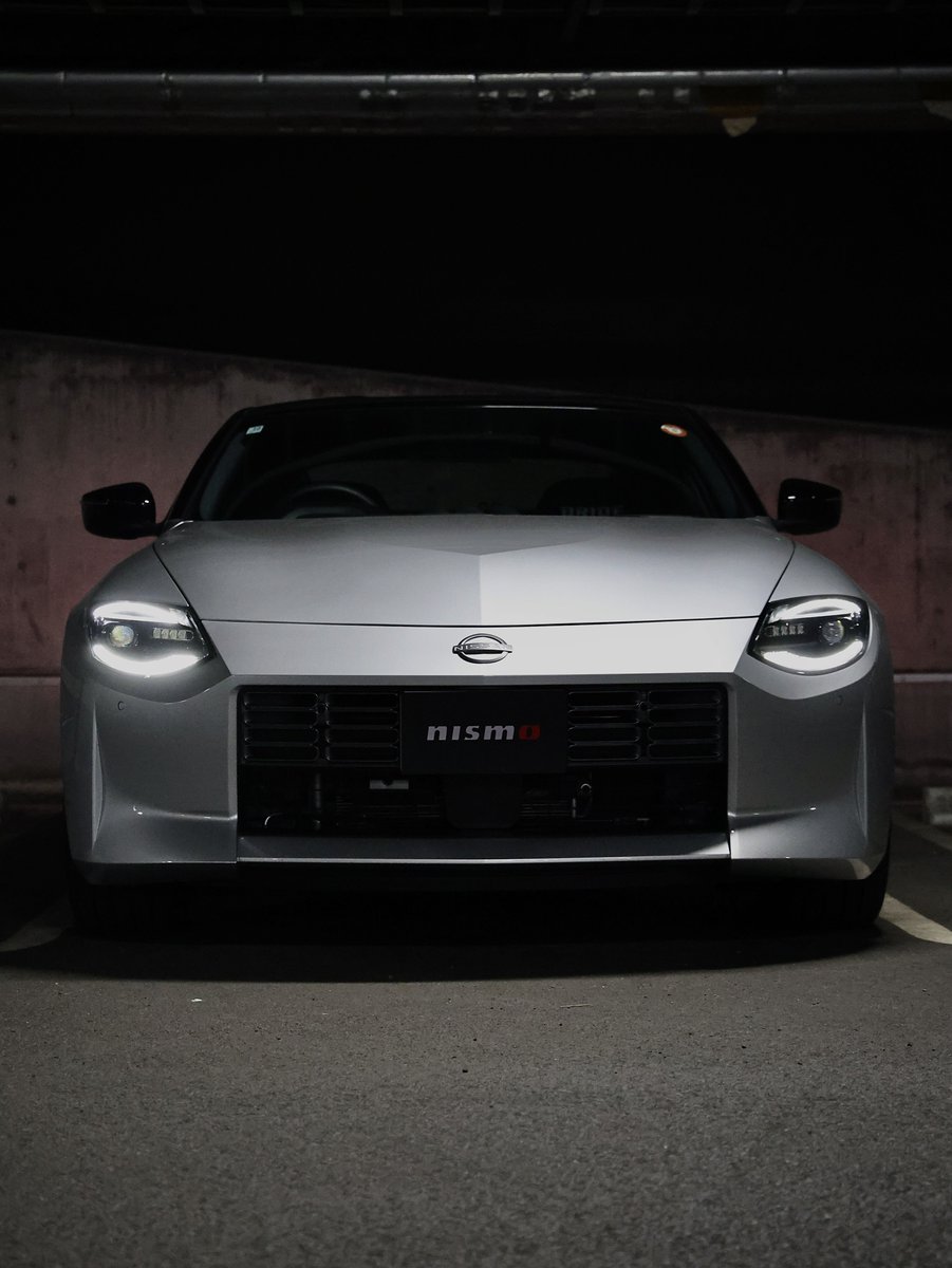 夜。ページ 夜の立駐難しい😵‍💫 #フェアレディZ #RZ34