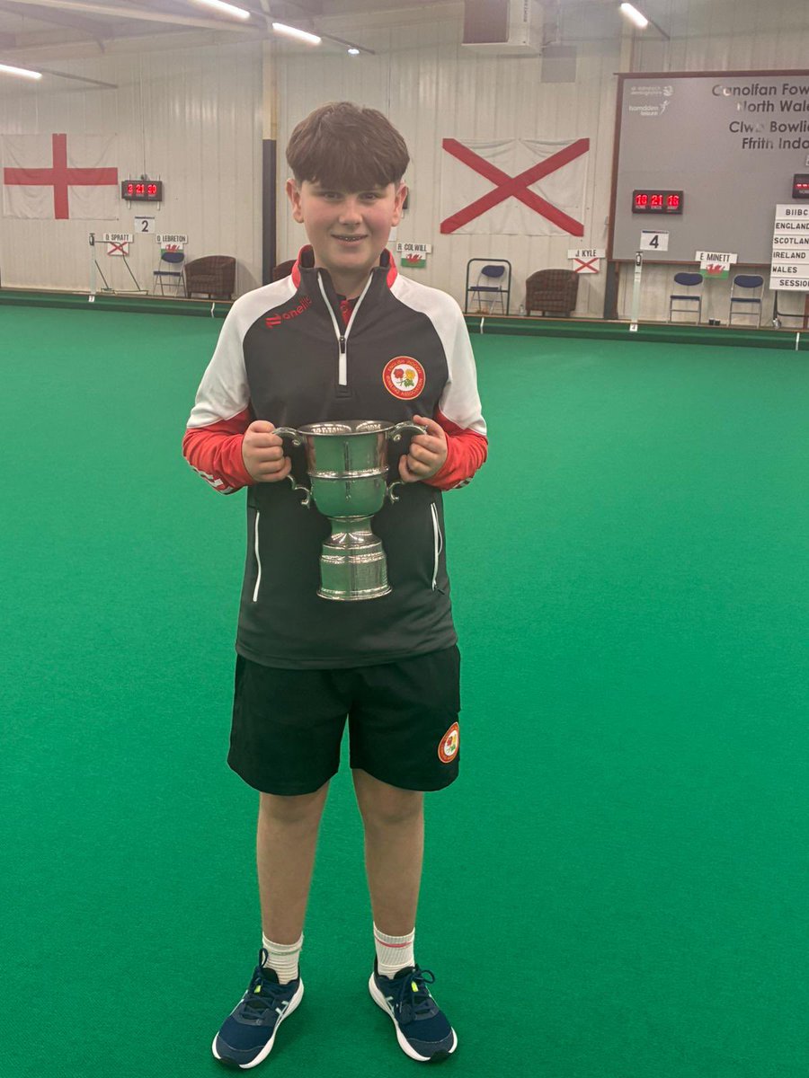 EIBABowls's tweet photo. Congratulations to our Men’s U25 International Team on winning the British Isles International Series and retaining the title they won 12 months ago! 🏆

🥇A huge well done to Louie Hodges, who was voted as the #TeamEngland Player of the Series! 

#EIBA #TeamEngland #Champions https://t.co/DTwYFs4pRh