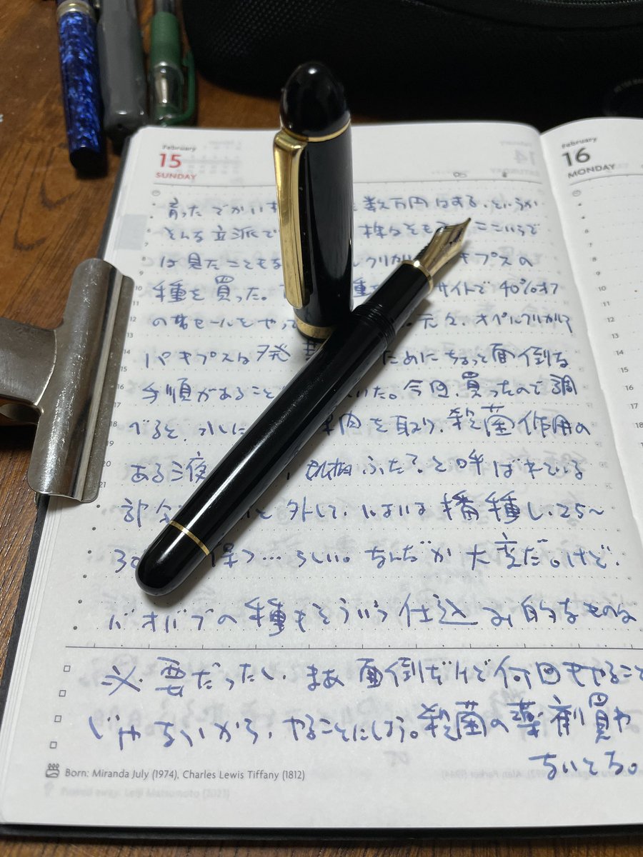 プラチナ萬年筆