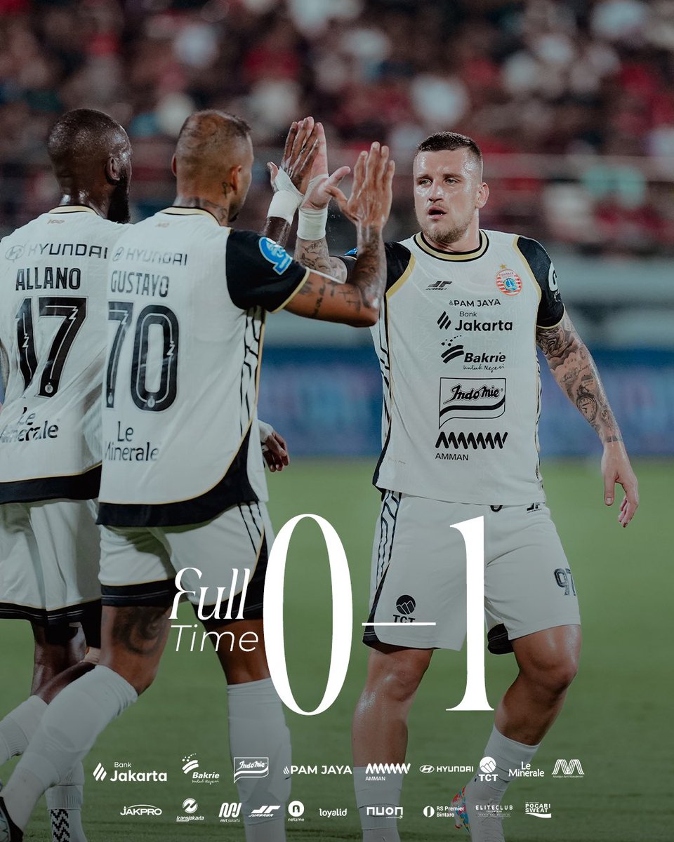 3 Poin dari Bali!🔥🐯
FT: Bali United 0-1 Persija

#PersijaDay #BRISuperLeague #Persija