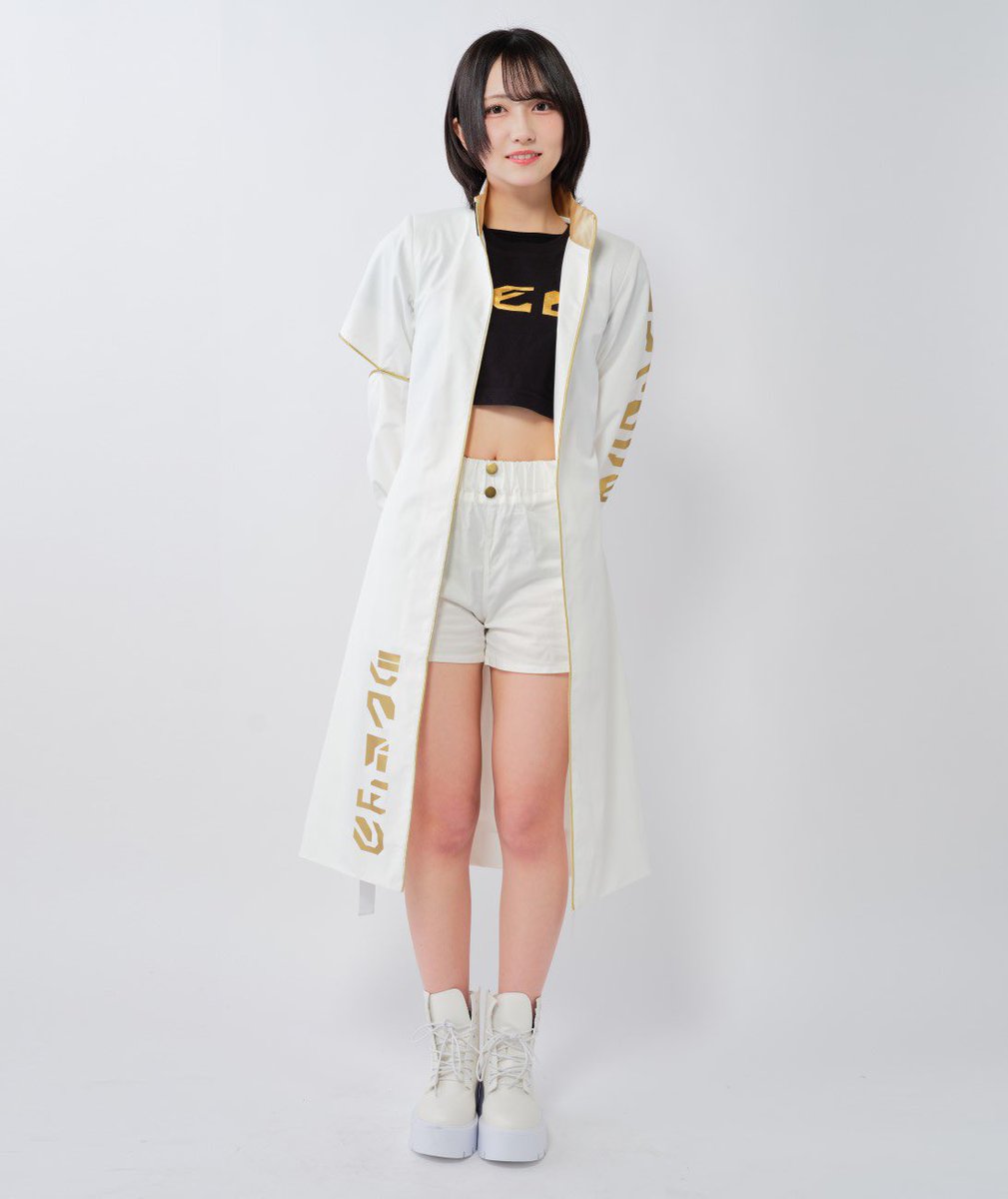 achimobee's tweet image. 着用モデルはラフ×ラフの永松波留さん✨
撮影中も超ギャバい要素たっぷりな魅力的なカットの連続で、とっても素敵な着こなしをしてくださいました🧬

#超宇宙刑事ギャバンインフィニティ #超ギャバン #ProjectRED #キキコト #超ギャバい #多元地球Ι5109 #鑑識課