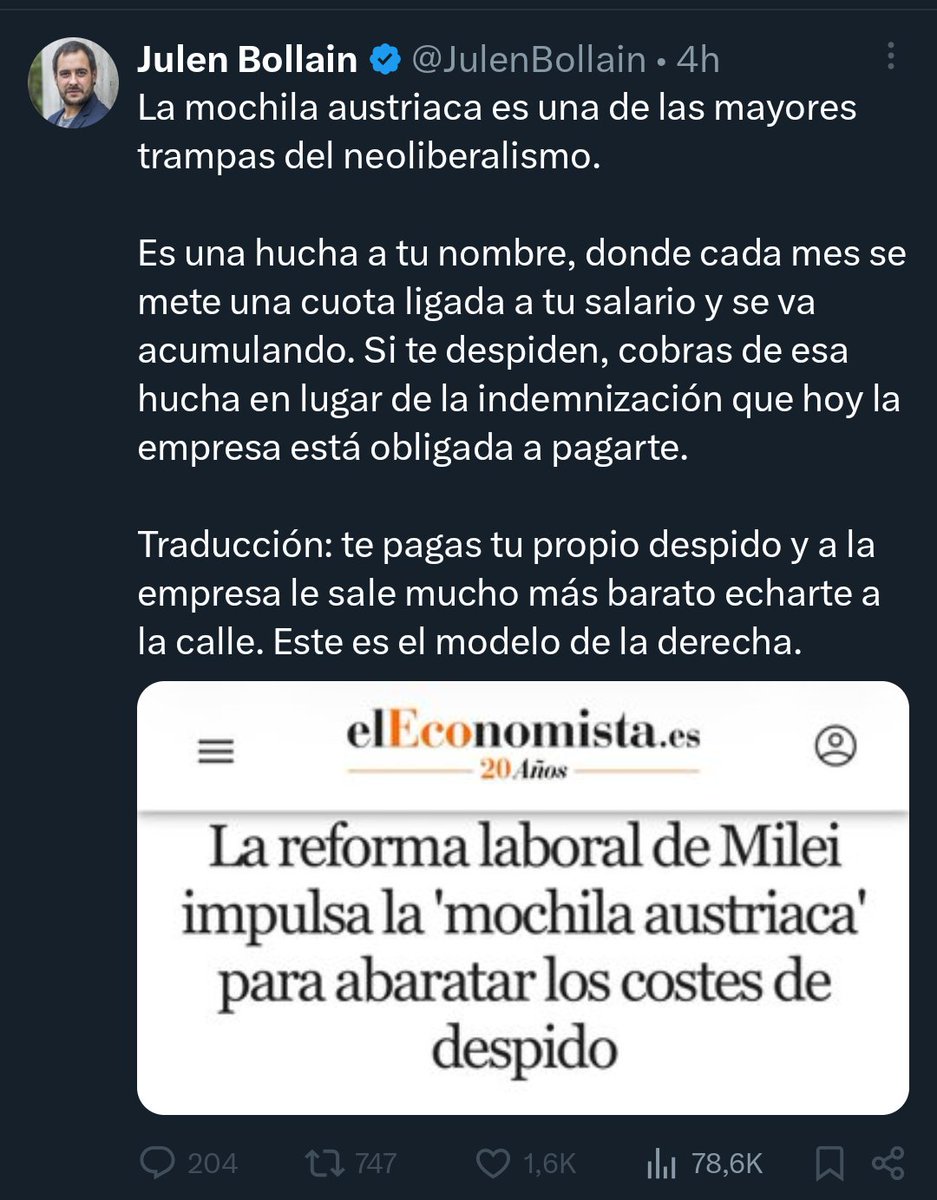 No

En la mochila austriaca la empresa aporta cada mes a un fondo a tu nombre. No sale de tu bolsillo. 

Y el dinero es tuyo siempre: si cambias de trabajo te lo llevas; si no te despiden, lo acumulas; si te jubilas, lo cobras.

No es "pagarte tu despido". Es convertir una