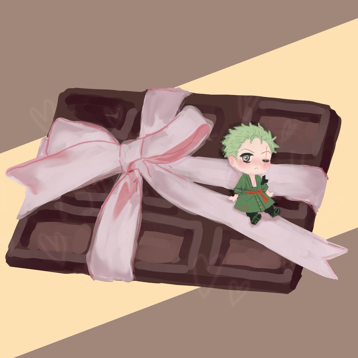 ちこく〜！🍫💝