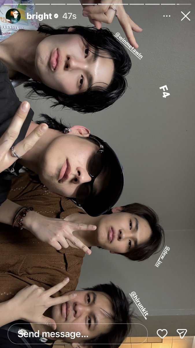 กรี๊ดๆๆๆๆๆๆๆๆ 🤭🤭🤭
นานิเปลี่ยนไป 😂😂
#F4Thailand 
#bbrightvc #winmetawin 
#hirunkit_ #dew_jsu