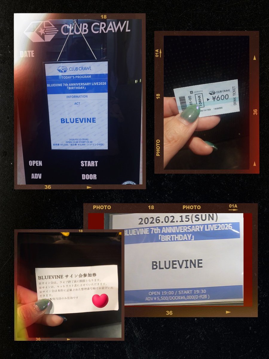 mihima69's tweet photo. BLUEVINE 7th ANNIVERSARY LIVE2026
7周年おめでとう👏
1年前の6周年ライブが初BLUEVINEだったから感慨深いな。
今日も楽しかった💗
次回は亜季さんBD…行けるかなぁ?
#BLUEVINE https://t.co/s4aATQXo46