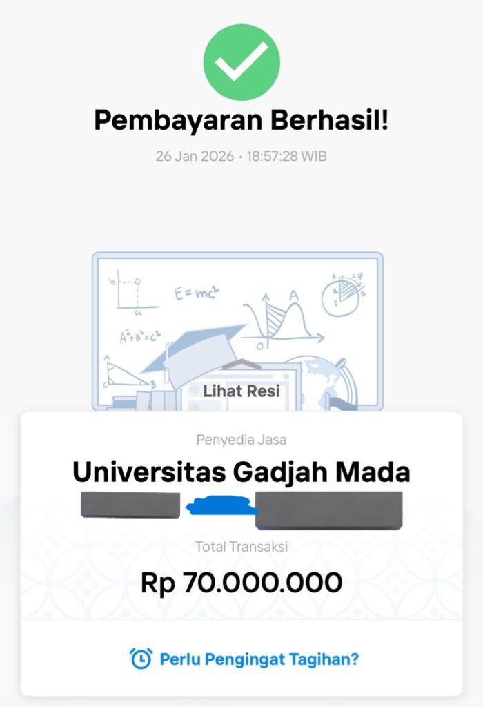 POV keterima di UGM