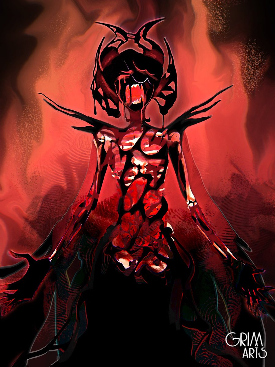 Inner anatomy study with #darkenchantress cuz I can’t get that cutscene out of my head