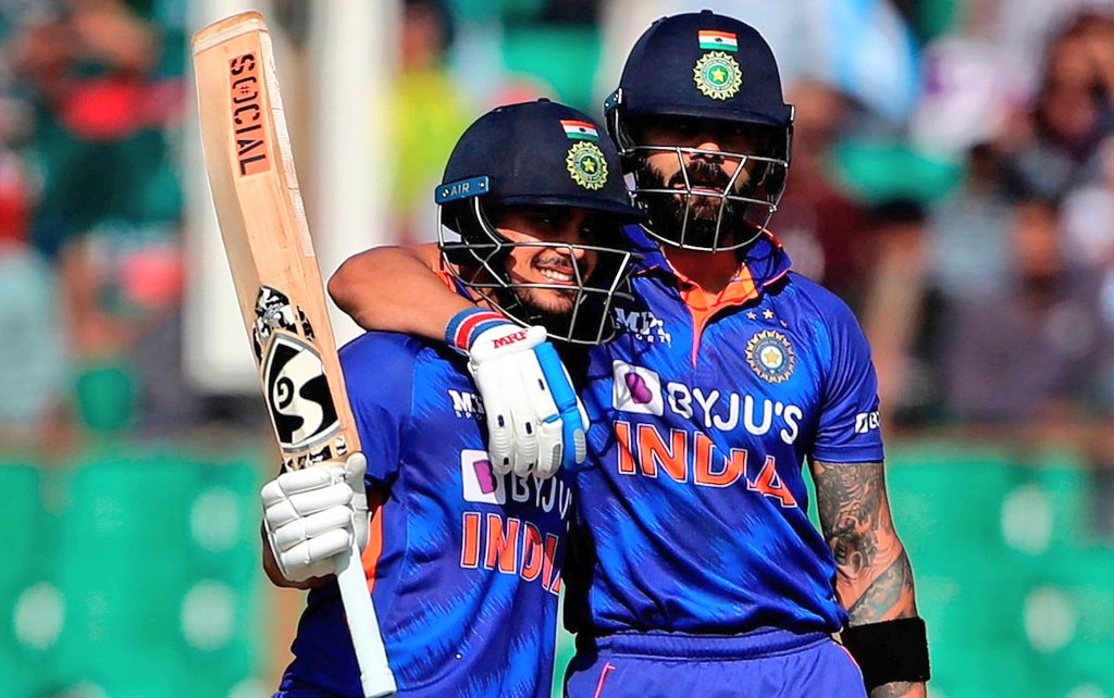 🚨 HIGHEST SCORE FOR INDIA AGAINST PAKISTAN IN T20 WORLD CUP HISTORY 🚨

Virat Kohli - 82* in 2022.

Virat Kohli - 78* in 2012.

Ishan Kishan - 77 in 2026.
