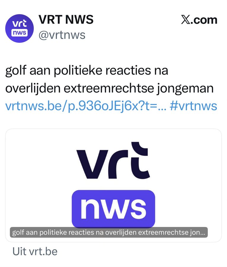 Zie het verschil bij <a href="/vrtnws/">VRT NWS</a> tussen de dood van een antifaterrorist en de dood van een slachtoffer van antifaterreur.
