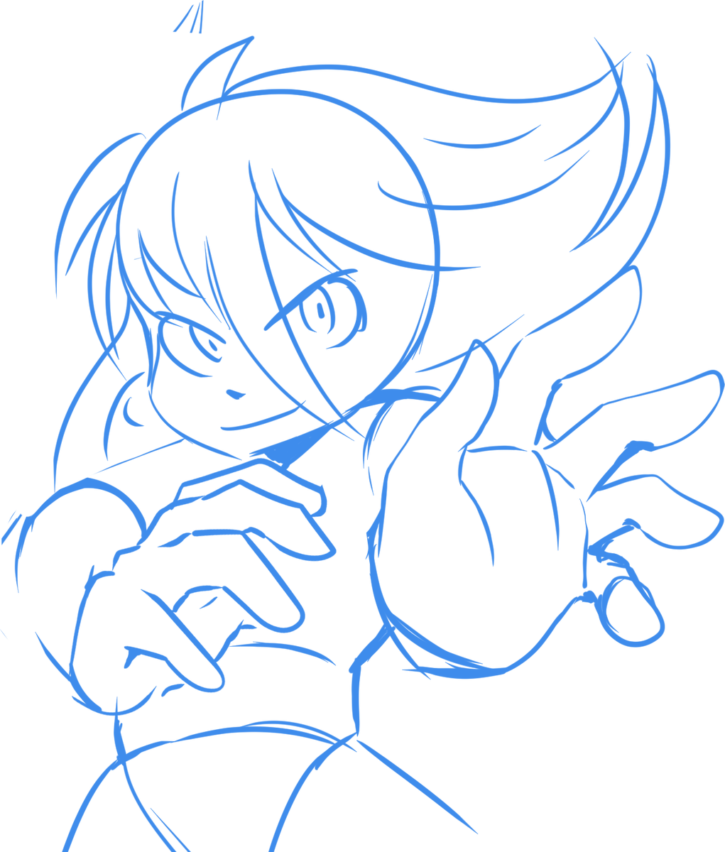 since this panel isn't making the final cut may as well share it for funsies cause I like it oxo