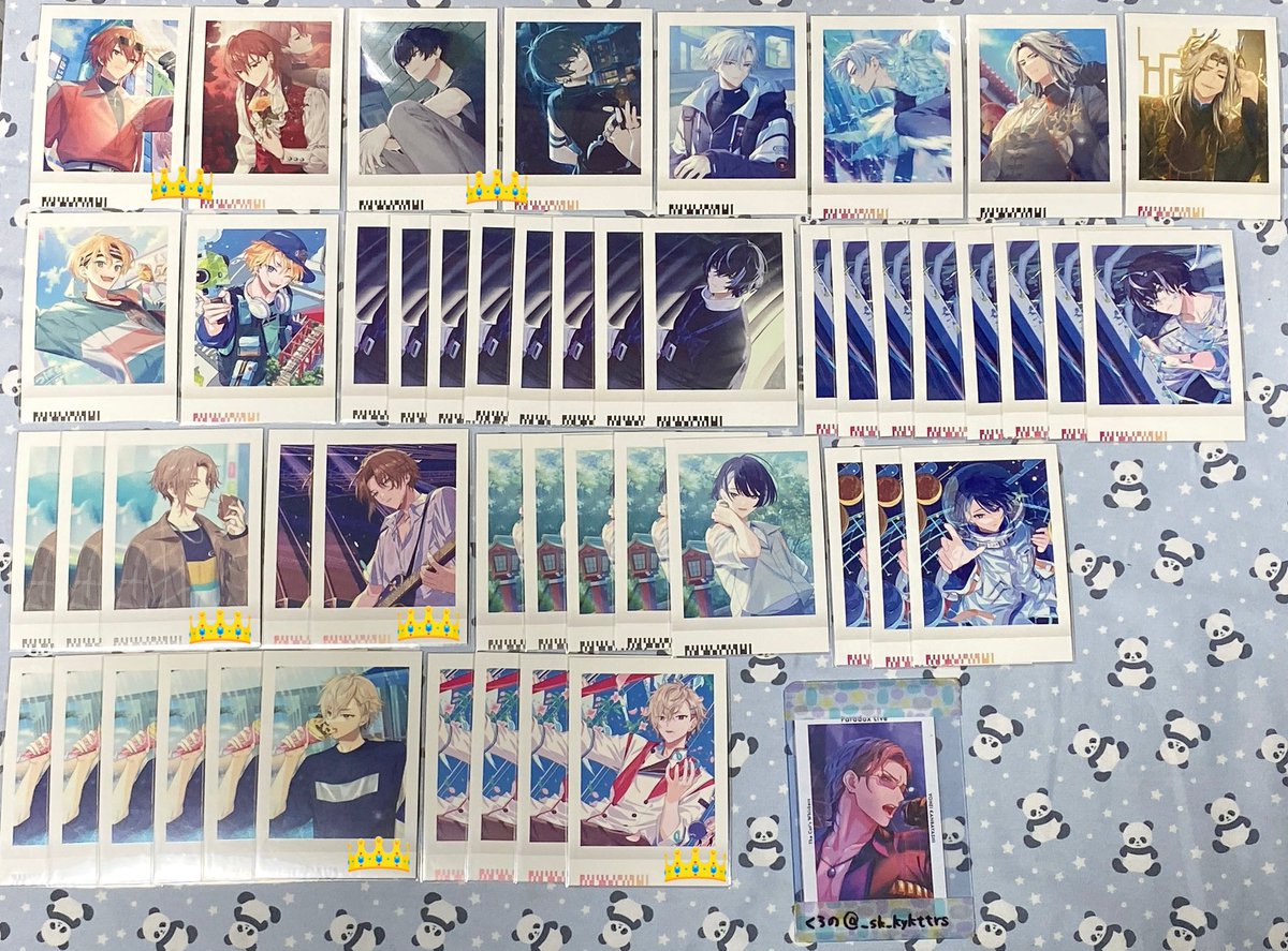 _sk_kykttrs's tweet photo. 【交換】
18TRIP エイトリ ぱしゃこれ Vol.1 Vol.2

譲：練牙 添 雪風 礼光 あく太 *季肋 七基 *宗氏 潮 *幾成 千弥 太緒 潜 凪 *糖衣 琉衣 *夜鷹 子タろ

求：
可不可 (Vol.1 >>> 2)
來人

※箔⇄箔、前⇄前、後⇄後、👑⇄可不可
※Vol.違いも可
※*含む方、纏めての方優先

固定手渡しor郵送 https://t.co/A6QrdXB40G
