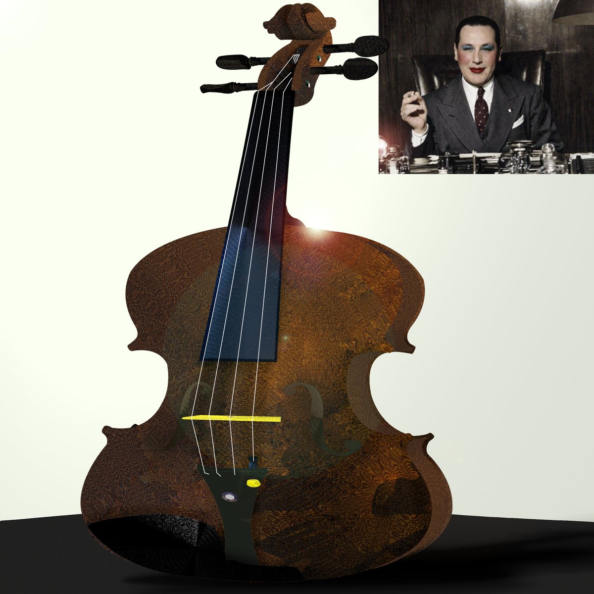 PteDeInternet's tweet photo. El primer violin / For #QueridaInternet collection
🎻🌑✨ ───◯─── 🎼⬇️⬇️ LINKS IN COMMENTS ⬇️⬇️👁️ 🧤🎶 ⢀⣀⣀⣀⡀ ⣿⣿⠿⠿⣿ ⠛⠛⠛⠛⠛ 🎻🕳️ ───◯─── 🎭⚡ 🌀📜#Perón #NellyRivas #Violin https://t.co/3RgAtsUuvI