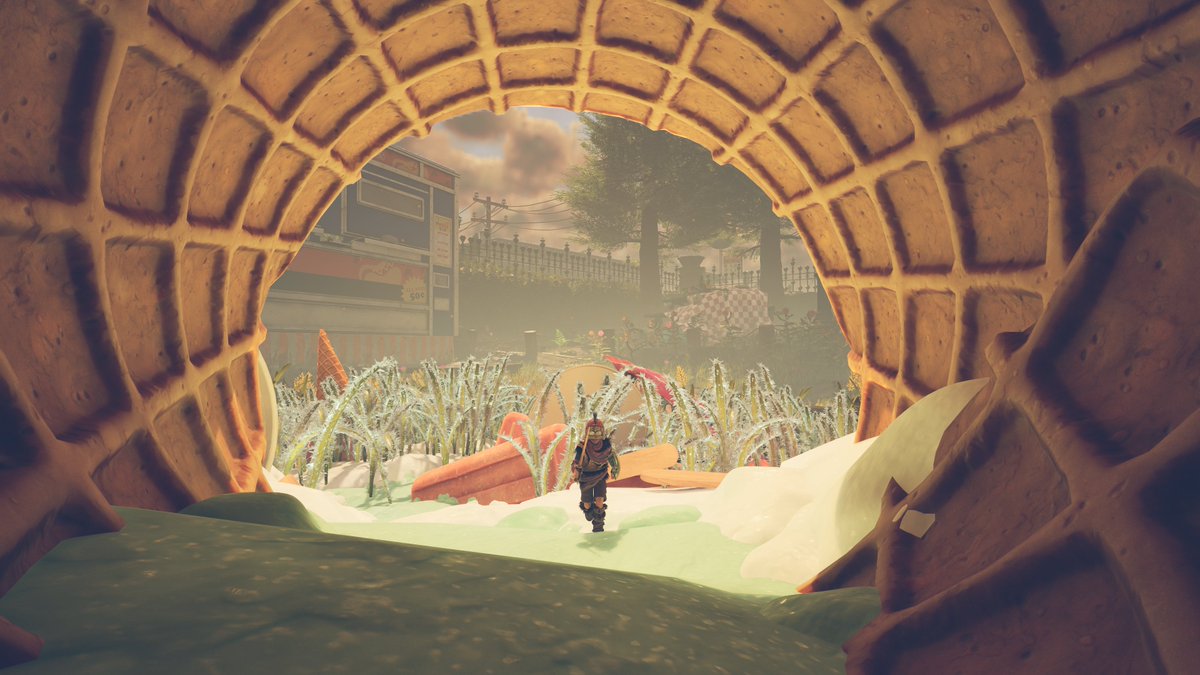 いざ、アイスクリームの中へ(´･ω･`)
#Grounded2
