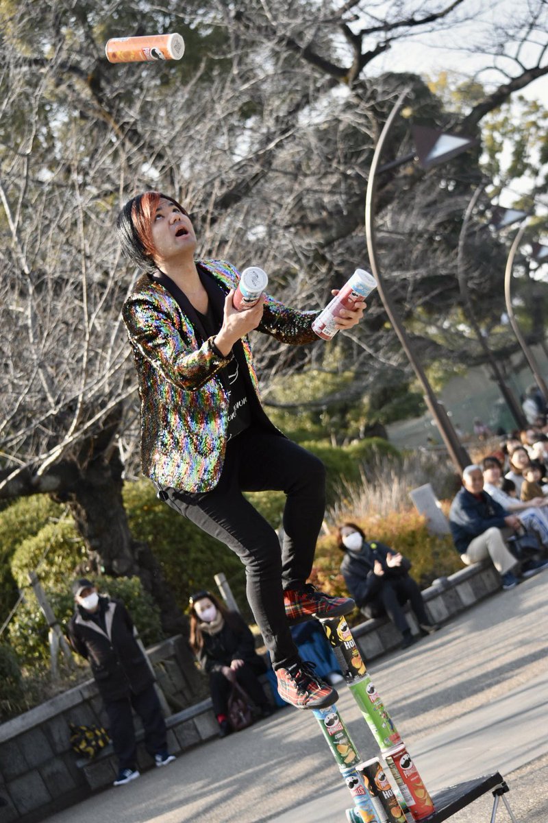 2026.02.15

初めましての 東雲ゴールドさん
え笑 プリングルスって乗れるんだ😳

 #東雲ゴールド 
 #東京ヘブンアーティスト 
 #上野公園