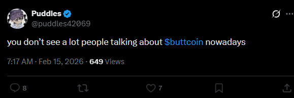 He had to block me before posting this.

At the end of the day, its buttcoin billions.