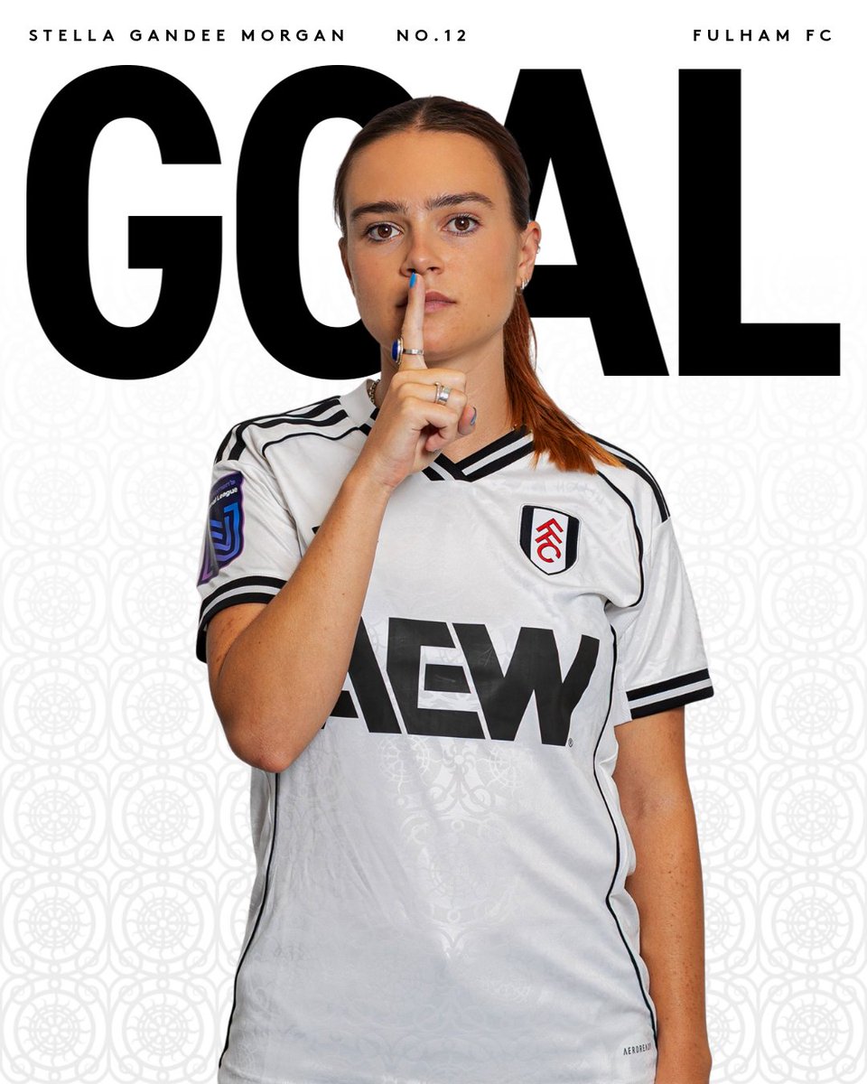Our first of the afternoon is calmly slotted in by Stella!

🤍 1-0 🔵