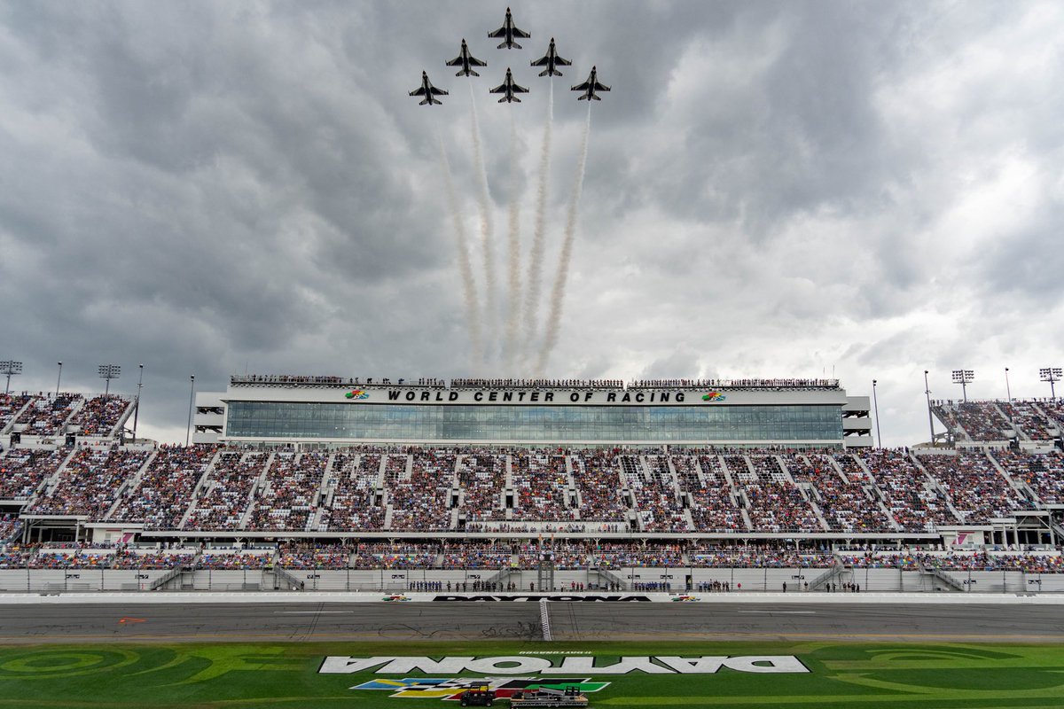 Today is not just any Sunday, it’s the freaking Daytona 500! The <a href="/AFThunderbirds/">Thunderbirds</a> make their first public appearance of 2026 at 1:50 PM eastern today, kicking off the 68th running of The Great American Race!  #Daytona500