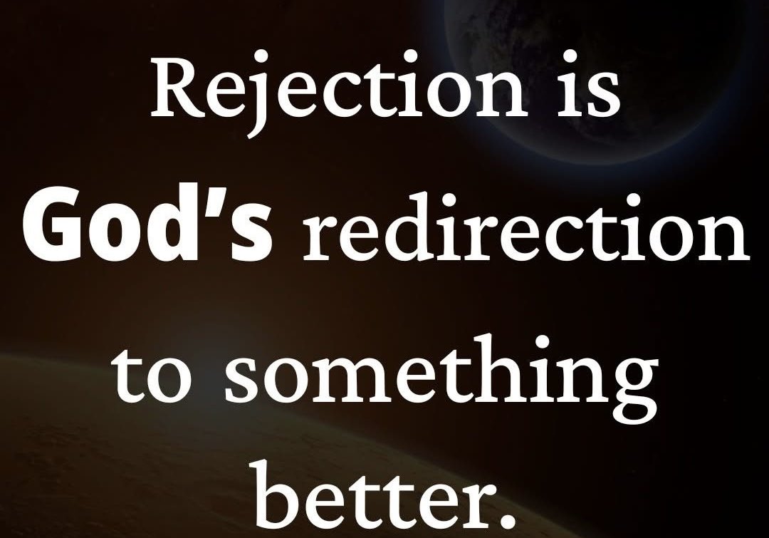 traceylang6535's tweet image. Rejection/redirection