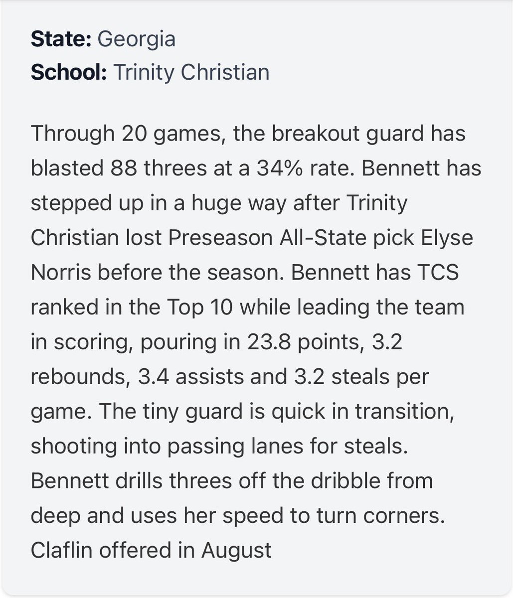 Madison Bennett tweet media