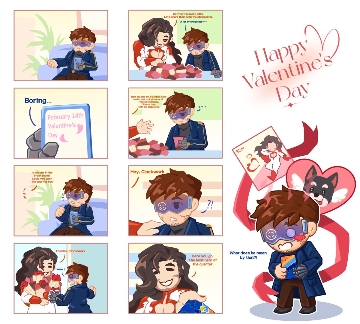 oppbug's tweet photo. identity exchange au.Happy Valentine's Day, even though they're not together yet.
#dispatch #mechabae #flambert #robertrobertson #flambae #dispatchswapau #dispatchidentityexchangeau https://t.co/VTxnNg72TD