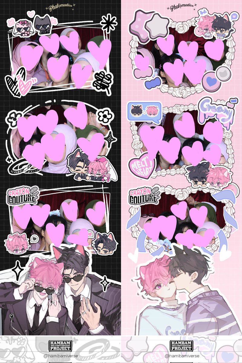 wishlist fulfilled✅
thankyou <a href="/hamibamiverse/">🖤🩷</a> and
<a href="/y_zell_/">zell</a> for making the best frame ever exist🥺🖤🩷

#CrayonandCouture_HMBM