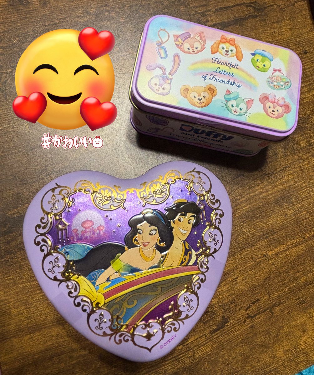 ディズニー缶　バケット ディズニーの缶好き