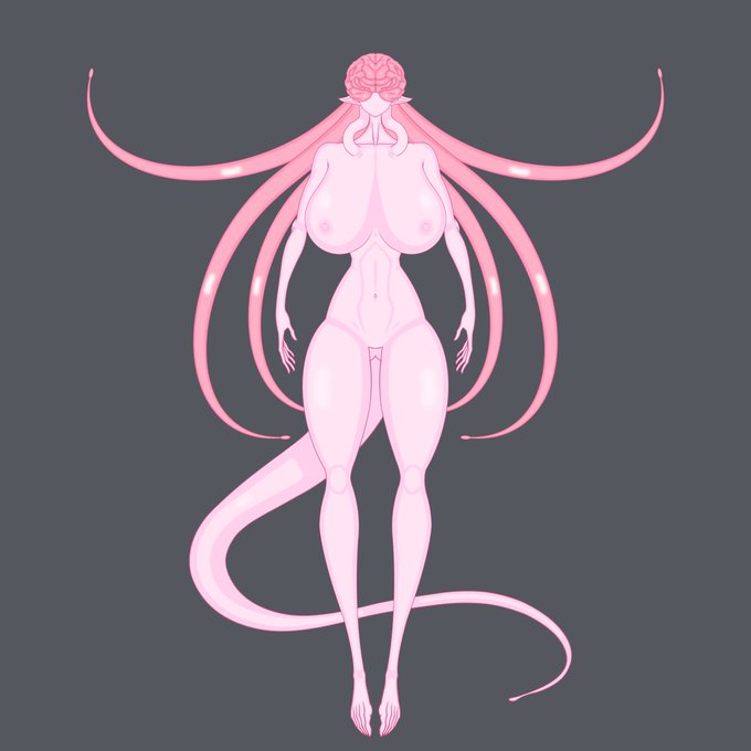 脳と触手ヘアー 