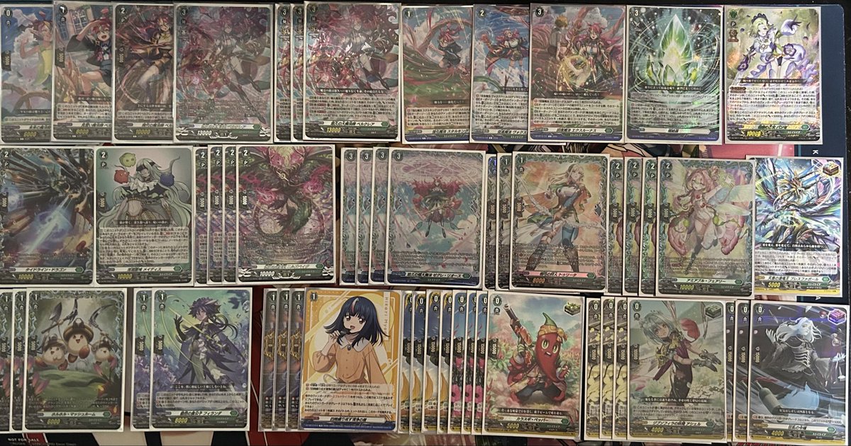 幻真星戦で登場したベルクレアのデッキです！ パワー上昇、ドロー