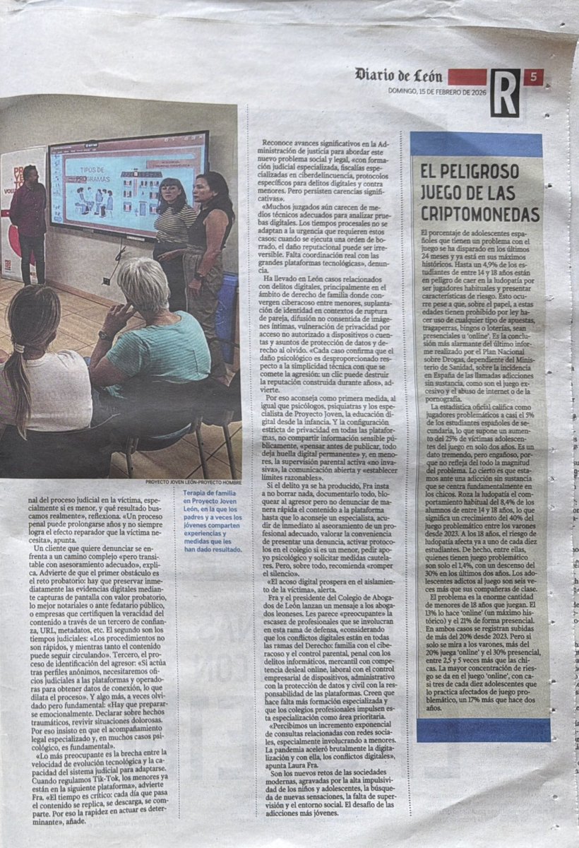 Proyecto Hombre LEÓN · Proyecto Joven® tweet media