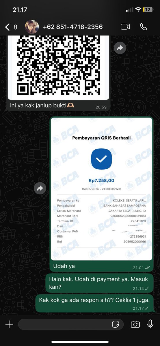 evdible's tweet photo. HELP RT 

PENIPU, PHP, SCAM
NOKOS LINE / AKUN LINE

nominal ga seberapa aja dipake nipu? najis banget lo @ayoumiplaces https://t.co/ZdOKuL8lG8

nomor wa yang dia pake +62 851‑4718‑2356

#zonaba #zonauang #zonajajan https://t.co/R41sOggOBT