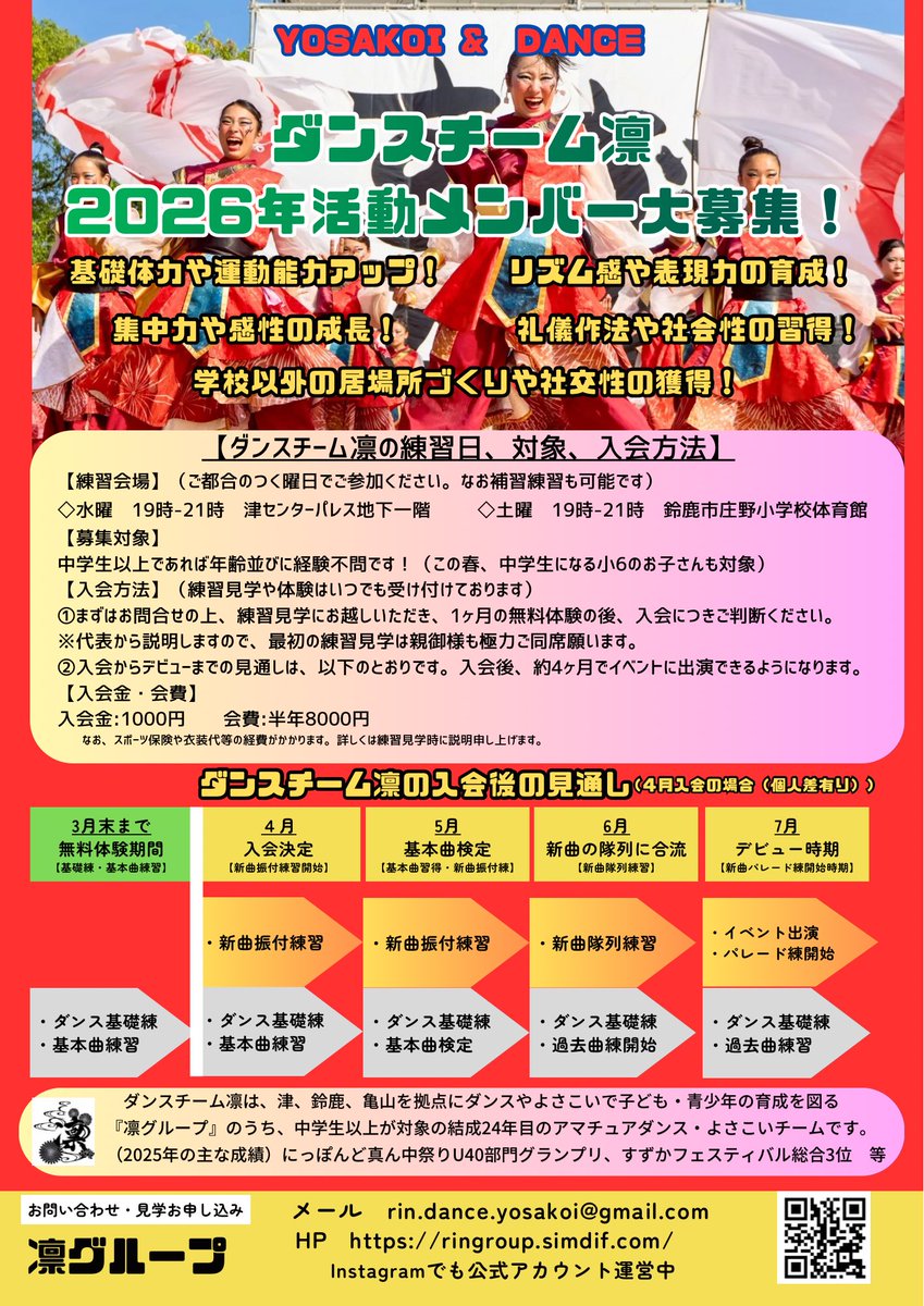 ダンスチーム凛 tweet media