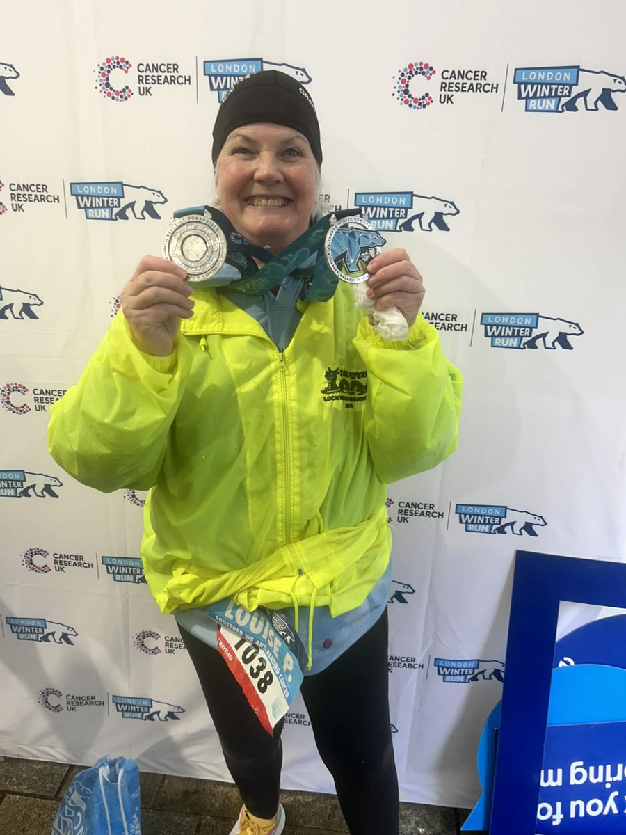 mccarron1965's tweet photo. Thank you everyone @WinterRunUK for another excellent event 👏 signing up for ‘27 as soon as I possibly can 👍 @CR_UK
#LondonWinterRun
#cancerresearch
#fundraising
#DerryLondonderry
#LondonTown https://t.co/JIekC3gTKJ