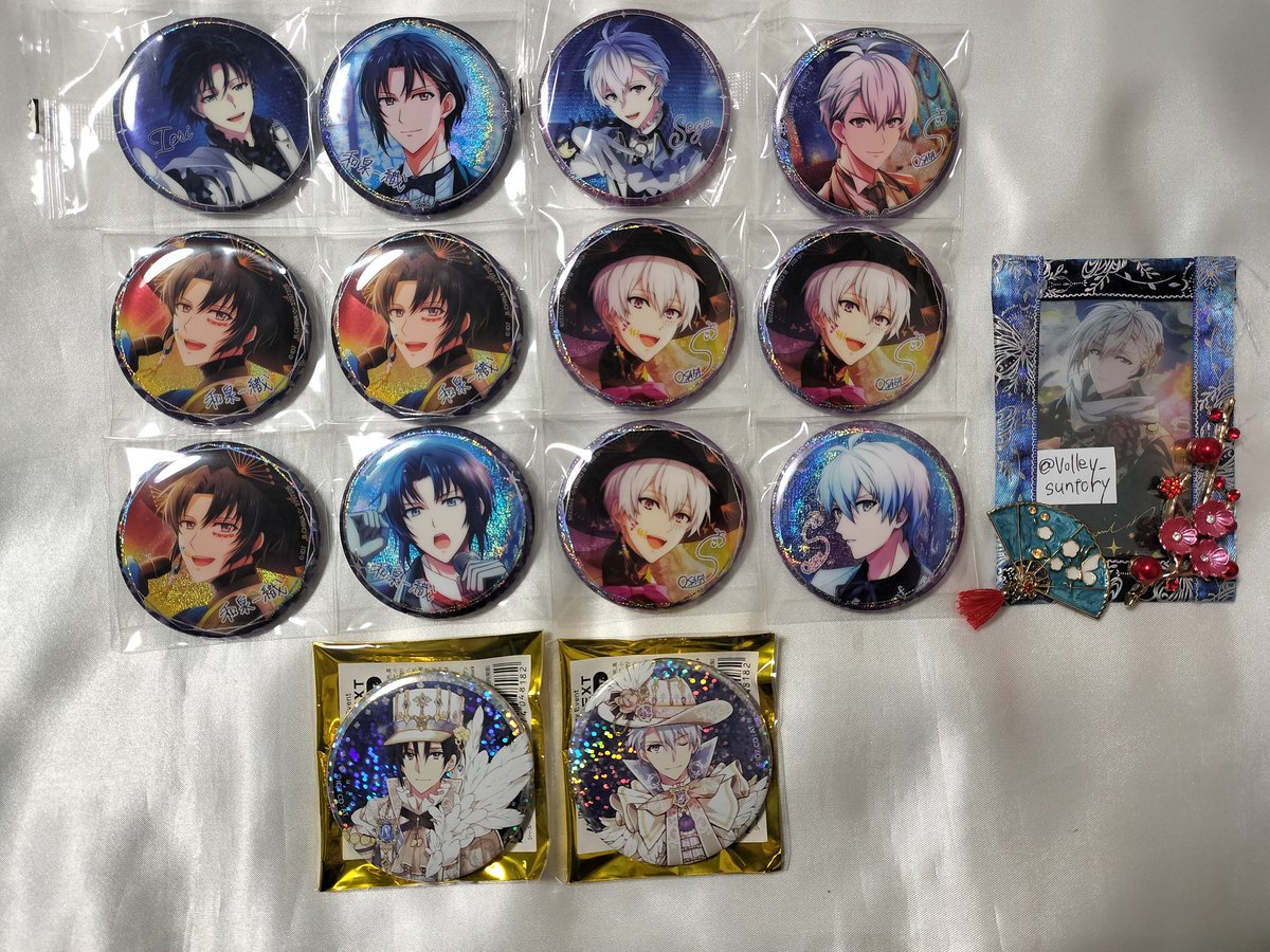 譲渡】アイドリッシュセブン アイナナ 缶バッジ カプ缶 記念日 周年