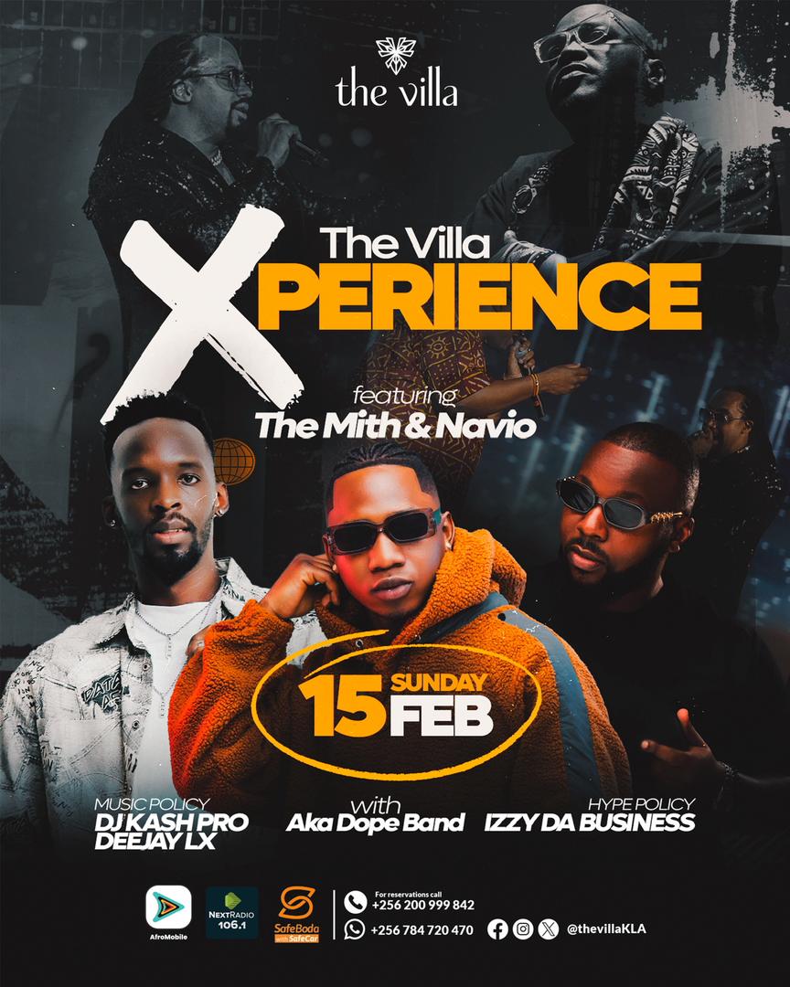TheMithMusic's tweet photo. THE VILLA XPERIENCE 
Featuring THE MITH  x NAVIO (@naviomusic) x @a_ka_dope ...
Happening Tonight @thevillaUG
Free Entrance. 
🕑 7pm - Paka Last.
Proper African Magic....

WHAT'S THE LEVEL? https://t.co/NCCbnW4aUh