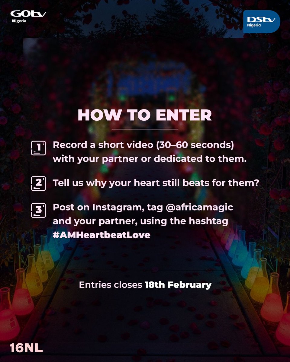 With the way my heart beats for this woman, na me go win this competition. Make I go record my video. #AMHeartbeatLove