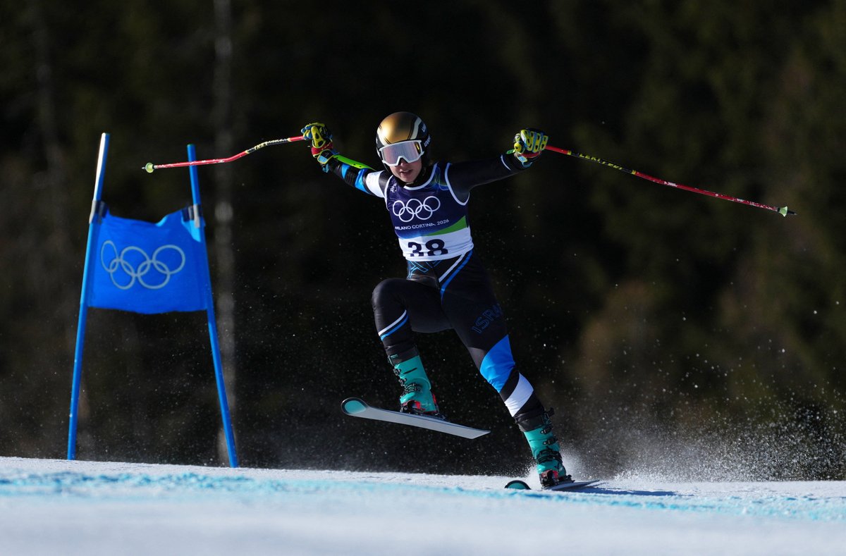 גולשת הסקי האלפיני הישראלית נועה סולוש, סימה את תחרות הסלאלום הענק באולימפיאדת החורף במילאנו – קורטינה ד'אמפצו, במקום ה-35 (מתוך 76 משתתפות) עם 2:21.73 דקות.

צילום: רויטרס