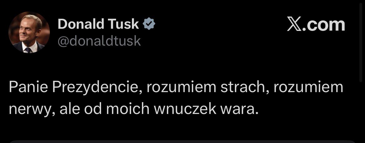 RobertKwit5's tweet photo. Twoi wyborcy niszczyli córeczkę  Pana Prezydenta przez całą kampanię, a jego syna nazywali bękartem. Pospolity złodziej, a twój adwokat i obecnie poseł, który ukrywał się we Włoszech, za twoim  przyzwoleniem próbuje skleić Pana Prezydenta z handlem kobietami  w aferze Epsteina. I ty piszesz coś o strachu i nerwach?
Spierdalaj niemiecka dziwko!