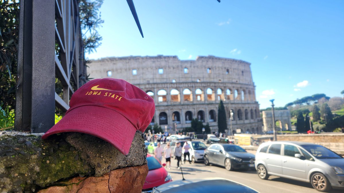 SamatEBEAM's tweet photo. Heard there was @CycloneMBB yesterday, but apparently we went to the wrong coliseum??  Heard he had a great game so we're going to leave Rome &amp; look for Milan.
🌪️🇮🇹🌪️
@isualum
@ISUAlumsofCincy https://t.co/opsdpycCi8