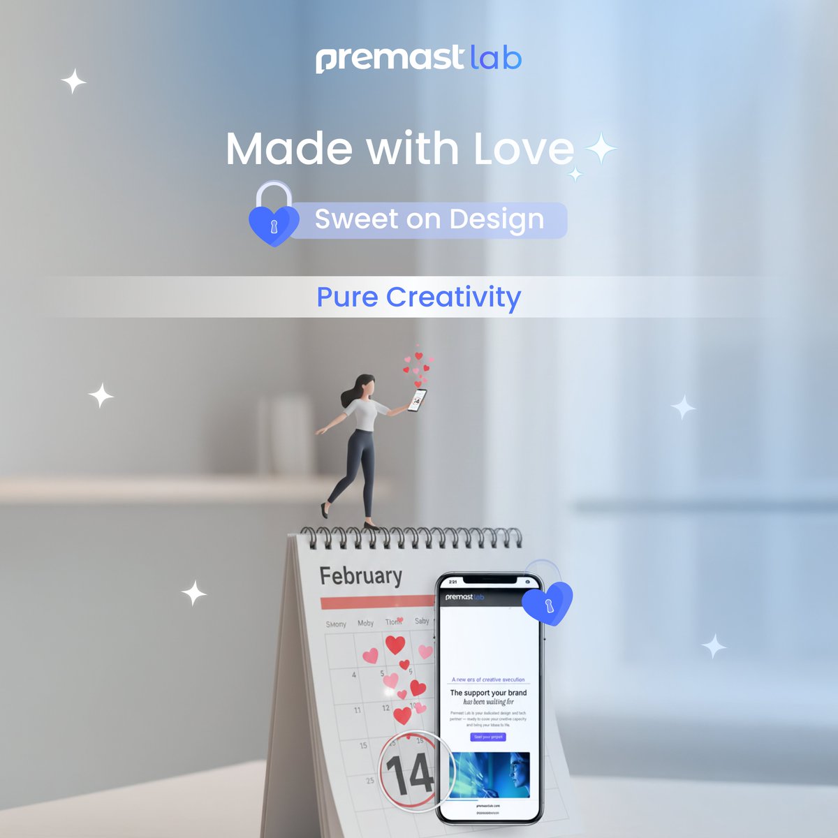 premastLab's tweet photo. Design your audience will fall for. ❤️

everything we build is "Made with Love." We combine pure creativity with expert execution to help your brand win hearts. https://t.co/uL2nwk7Sqf