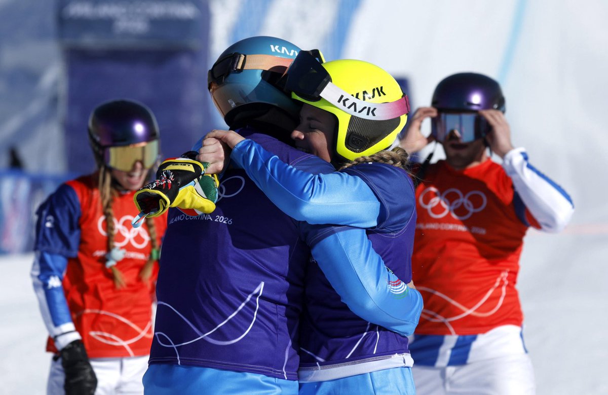 eleonora_aloise's tweet photo. Un’ora di ordinaria follia.

#milanocortina2026 #olympics 
#brignone #vittozzi #moioli #sommariva https://t.co/KBeKFfzoX5
