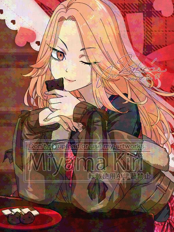 バレンタインﾕｽﾞﾊちゃん
自分はファミ◯の猫ちゃんチョコ食べていました、可愛美味し