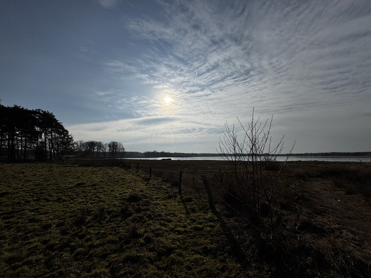 Nog even genieten voor de waas weer komt.