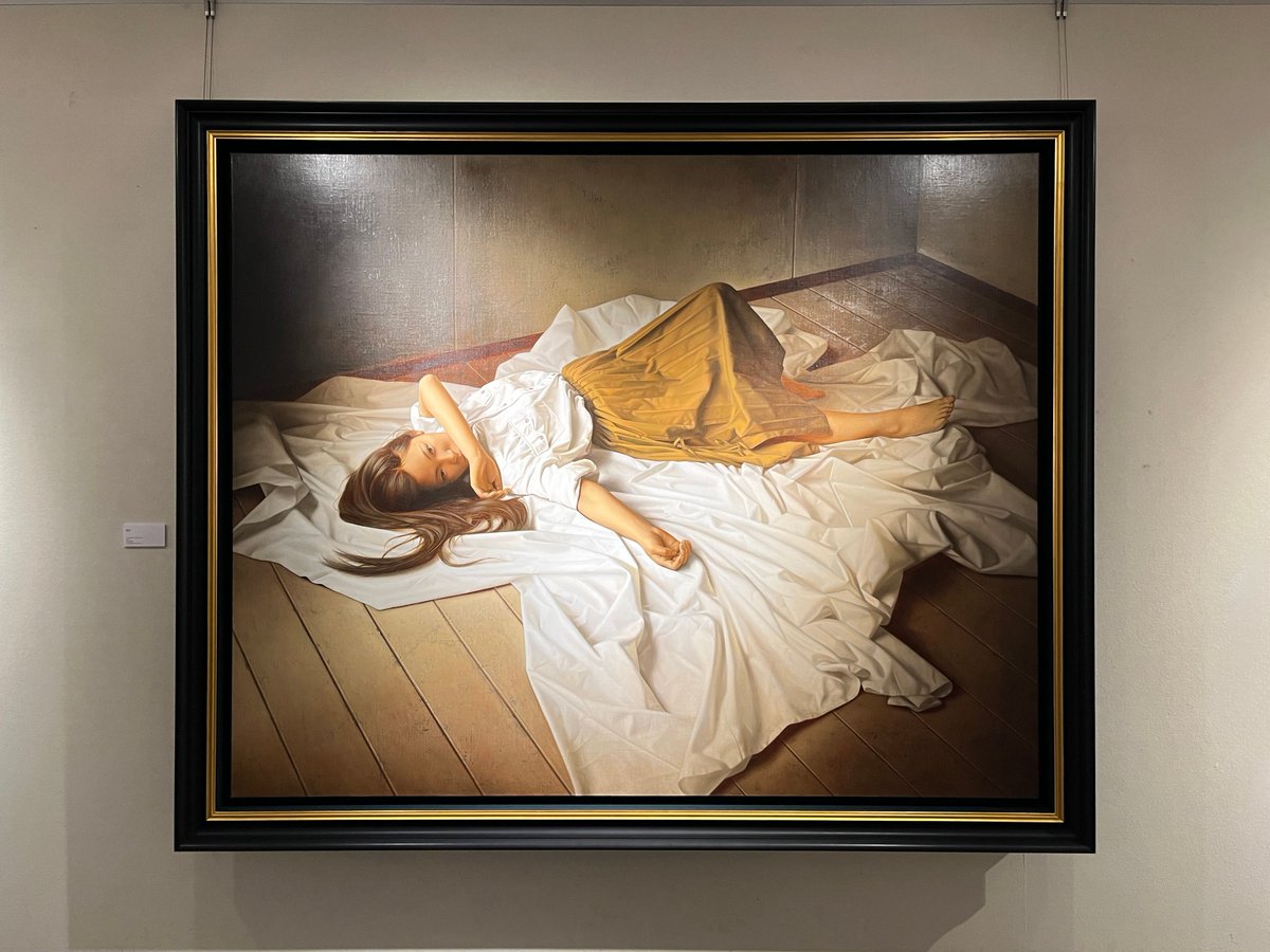 塩谷亮 刻を描くリアリズム」を千駄ヶ谷の佐藤美術館で見た。初の大