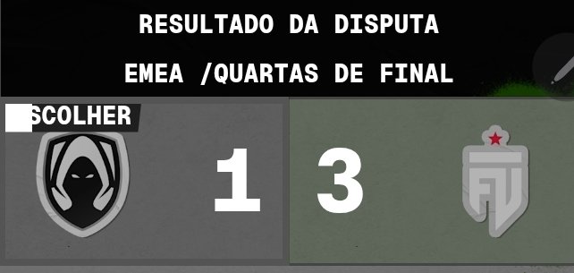 Heretics ganhou 1 set na sorte