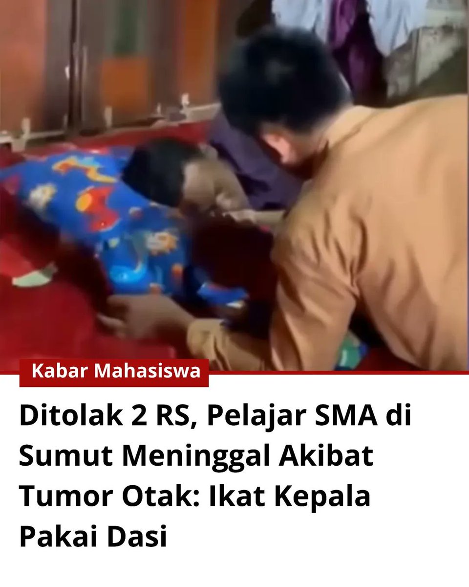 Pelajar SMA di Padang Lawas Utara, Sumatera Utara meninggal dunia seusai melawan penyakit tumor otak