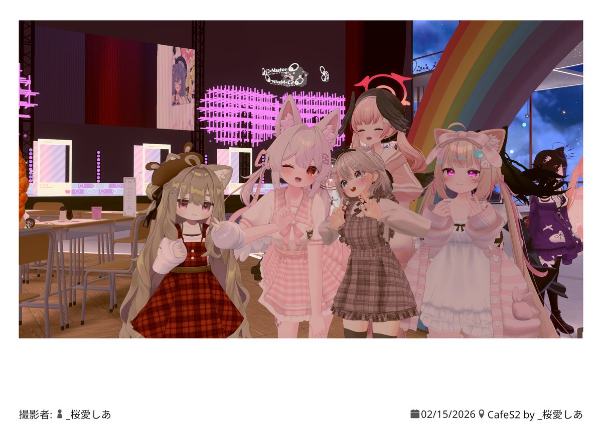 はぴばれ～！ 入場すぐにしあさんにチョコ食べさせてくれてハピ