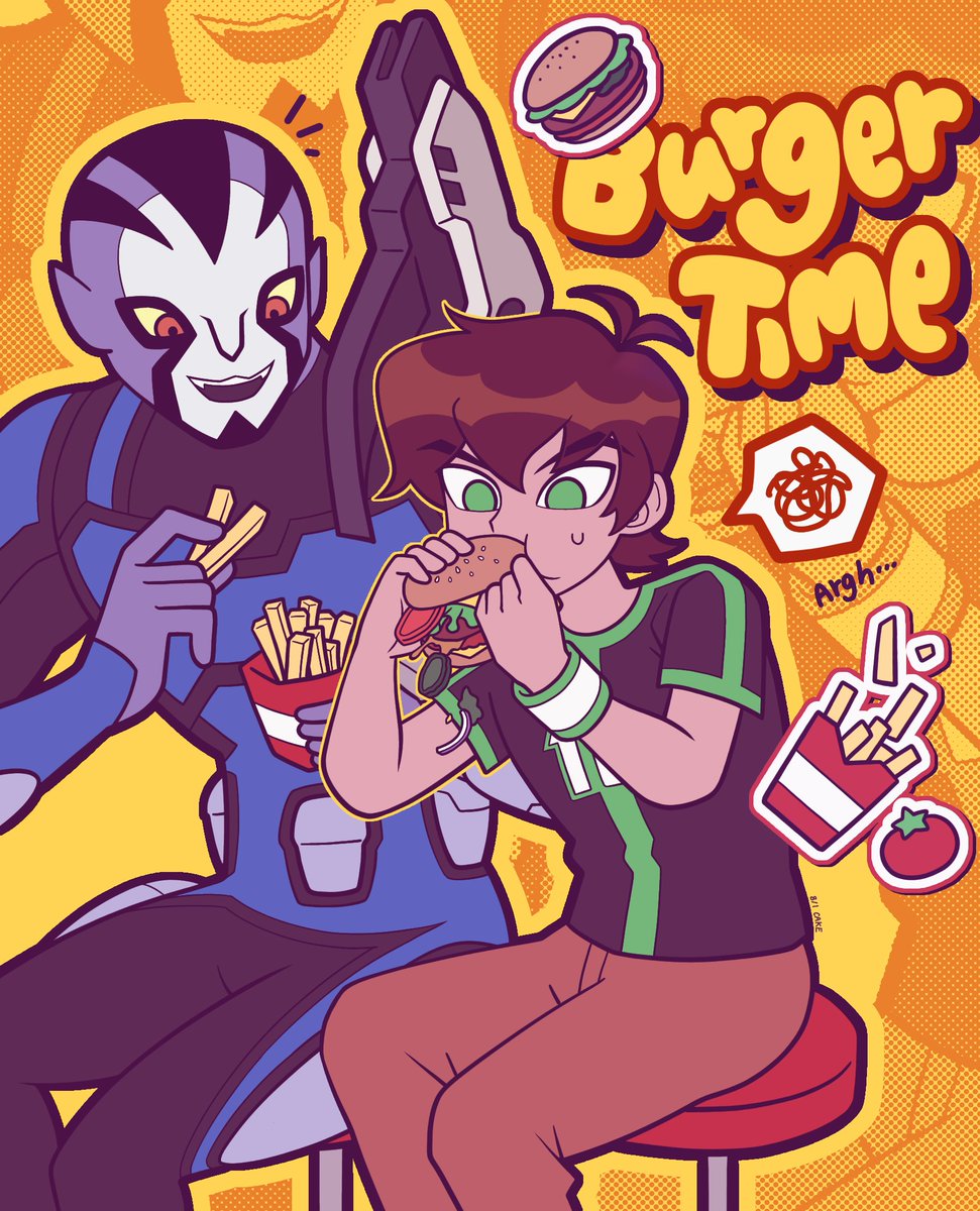 raven77socute's tweet photo. #ben10 #rookben #benrook
Burger Time🍔✨ https://t.co/ABPz7samyF