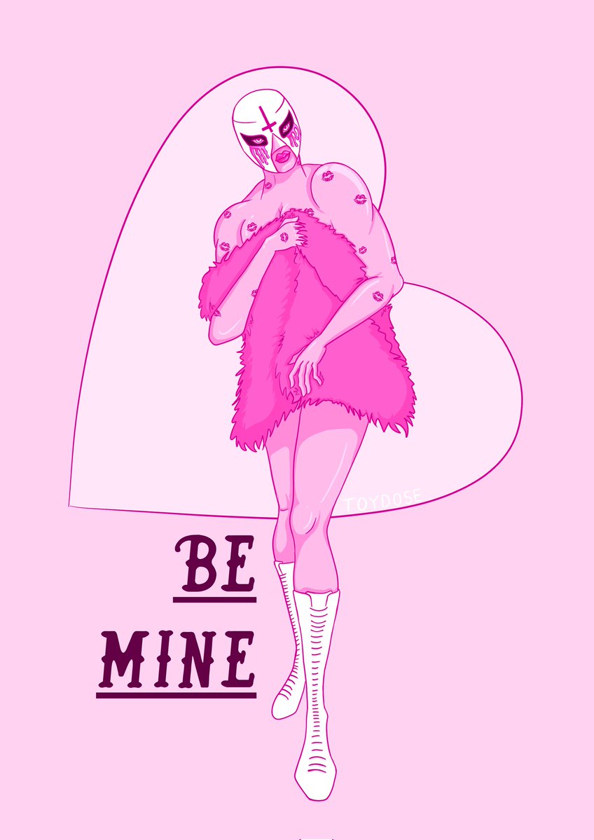 Happy late valentines don't forget to kiss your wrestlers #soberanojr