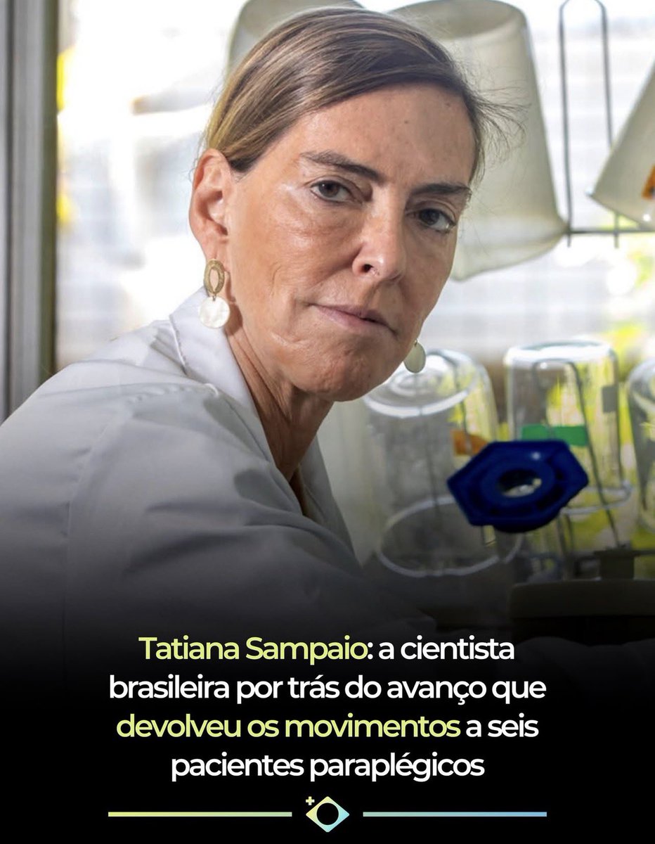O Brasil que queremos é possível sim!
Tem espaço pra todos e todas. 
Virgínias e também para mulheres espetaculares como a cientista e professora Tatiana Sampaio da UFRJ reconhecida por sua pesquisa ao longo de 25 anos sobre recuperação de movimentos em pessoas com lesão medular.